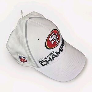 San Francisco 49ers SF Baseball Hat‎ Cap M L Conference Champions 2012 New Era